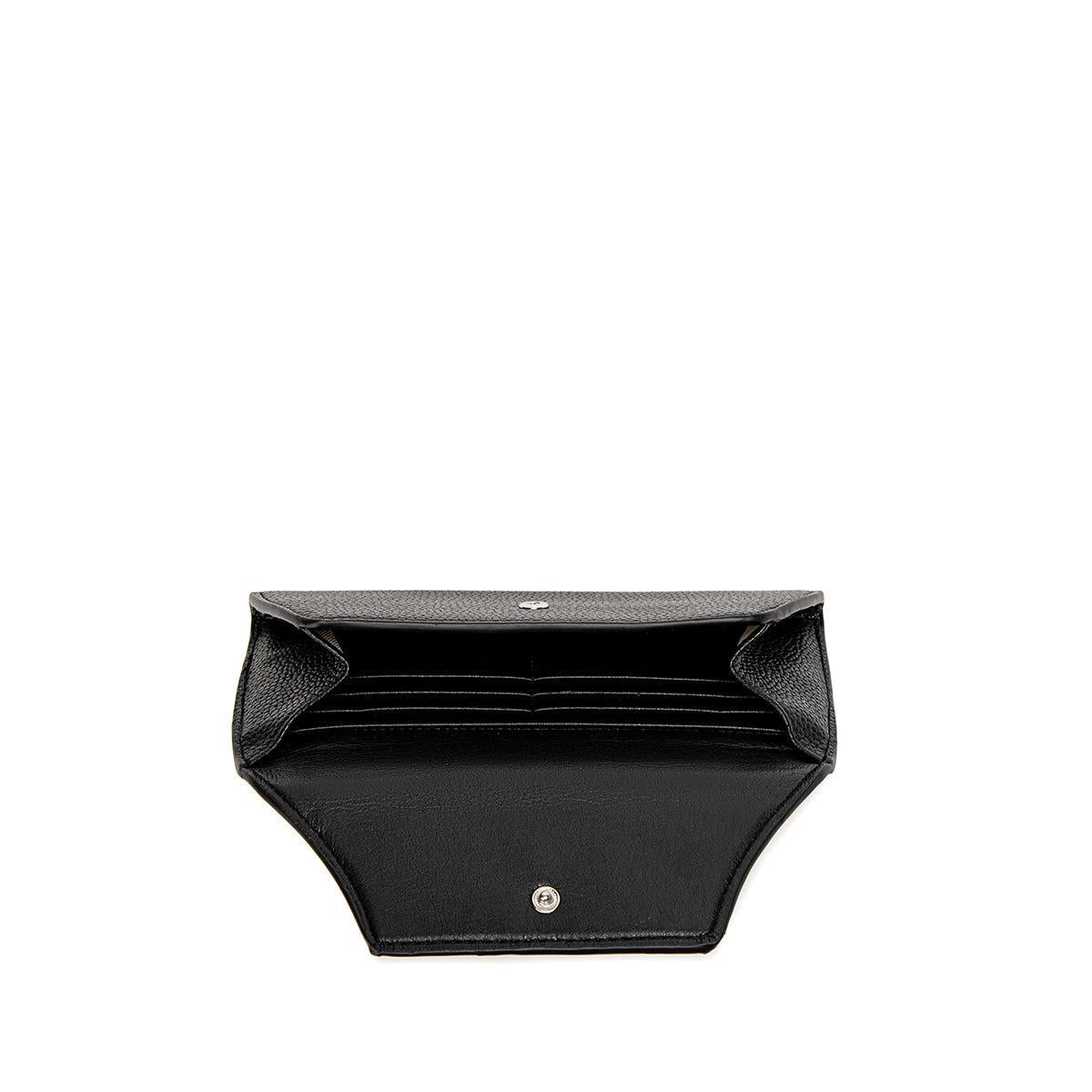 Mavis Wallet | Black Pebbled